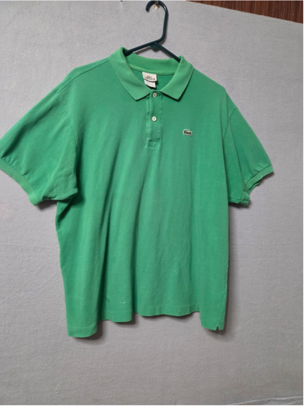 Men's Lacoste Polo Shirt Size XL Green